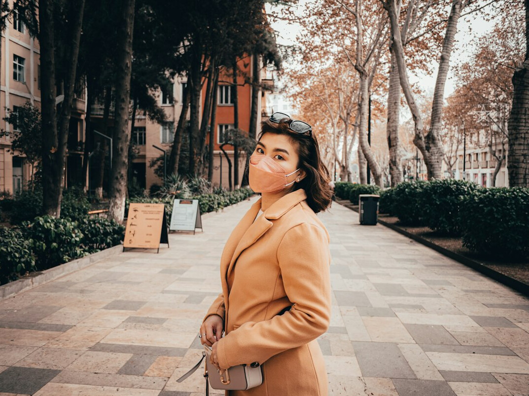 Portrait of a smiling businesswoman in a blazer