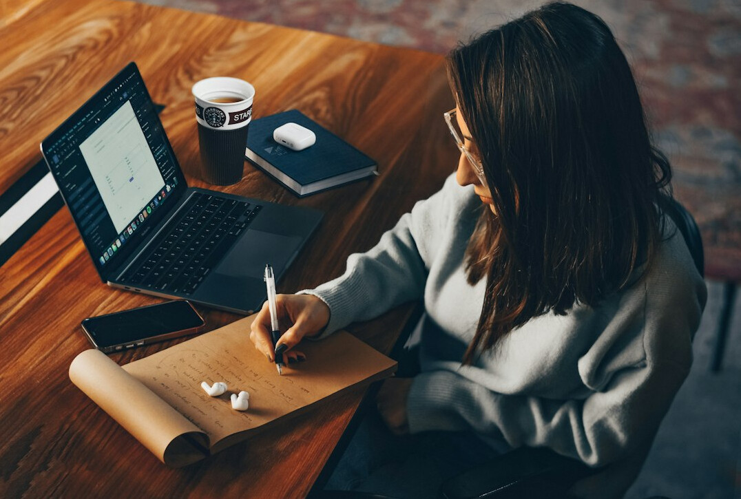 woman planning career path